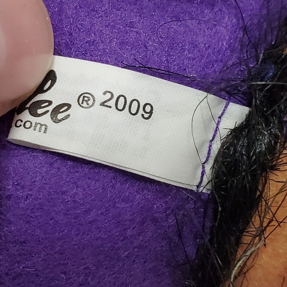 Annalee 2009 Purple Witch Elf Doll 9in Halloween Poseable Felt Decor‎ Figure - Picture 10 of 11